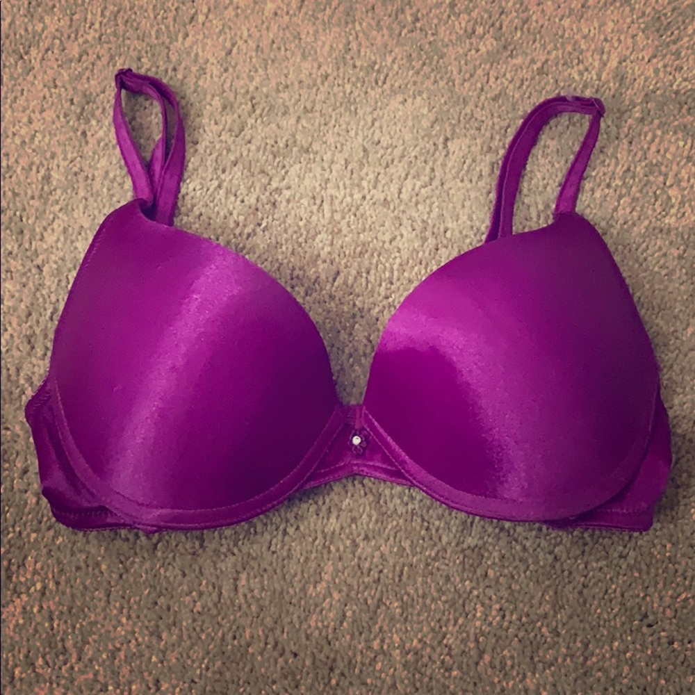Frederick’s Purple extreme Push-up Bra